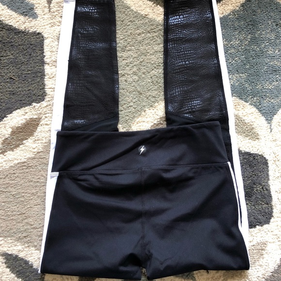 🌿50% off Electric Yoga Color Block Leggings Size Small - Picture 6 of 8